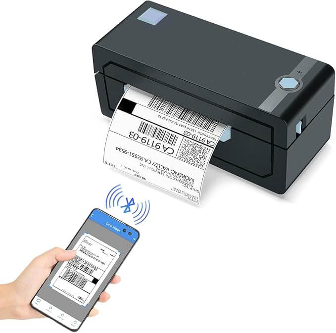 5. A Bluetooth Shipping Label Printer – JADENS Bluetooth Thermal Shipping Label Printer image