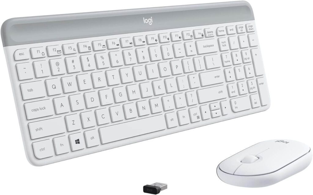 4. Logitech MK470 Slim Wireless Keyboard and Mouse Combo image