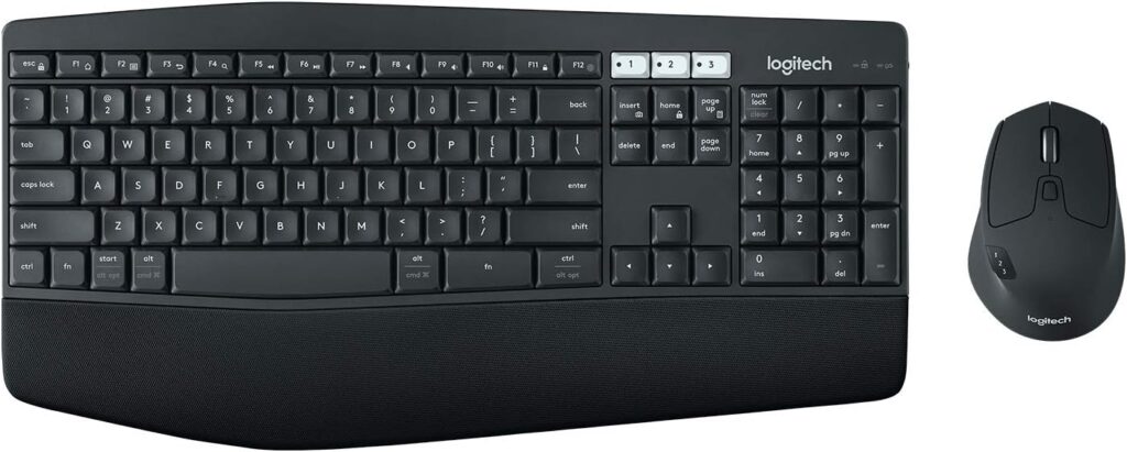 5. Logitech MK850 Performance Wireless Keyboard and Mouse Combo image