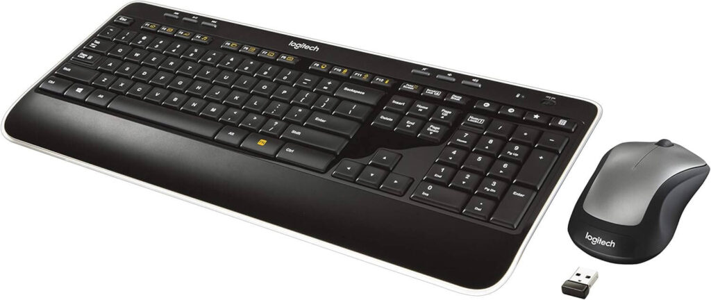 7. Logitech MK520 Wireless Keyboard and Mouse Combo image