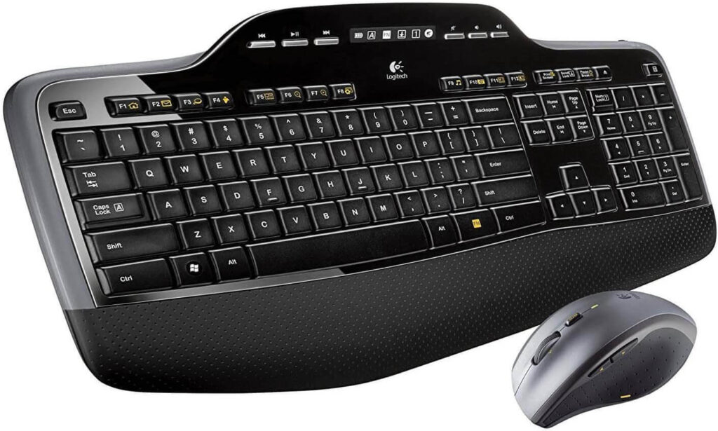 8. Logitech MK710 Wireless Keyboard and Mouse Combo image